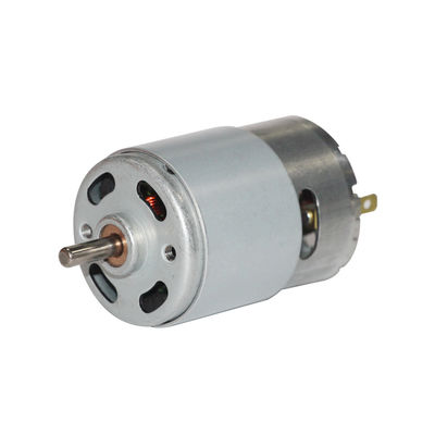 12V 24V Yüksek Dönüm Fırça DC Motor Kalıcı Mıknatıs RS 775 DC Motor