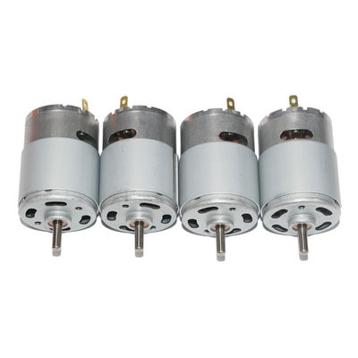 12V 24V Yüksek Dönüm Fırça DC Motor Kalıcı Mıknatıs RS 775 DC Motor