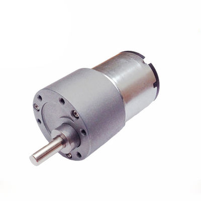 Spur Gearbox Gear Motor 37mm 12V 24V DC Motor 45 Rpm Düşük Gürültü Yüksek Dönüş