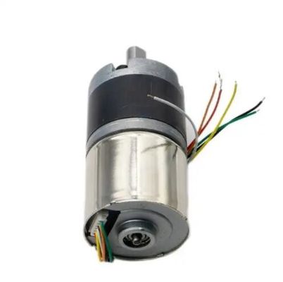 Elektrikli 36mm DC Dönüştürme Motoru 24V Pürüzsüz 3630 Dönüştürme Motoru Gezegen Dönüştürme Kutusuyla
