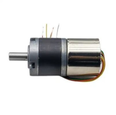 Elektrikli 36mm DC Dönüştürme Motoru 24V Pürüzsüz 3630 Dönüştürme Motoru Gezegen Dönüştürme Kutusuyla