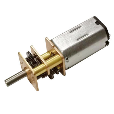 12MM dişli kutusu Metal dişli DC motor 45 Rpm 1.5V 24V 0.7 Watt Kapı kilidi için