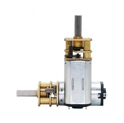 12MM dişli kutusu Metal dişli DC motor 45 Rpm 1.5V 24V 0.7 Watt Kapı kilidi için
