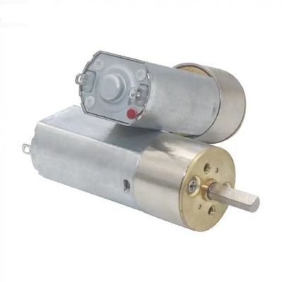 Diametresi 16mm fırça DC dişli motoru 3V 6V 12V 24V Metal Diş Yüksek Hızlı DC Motor