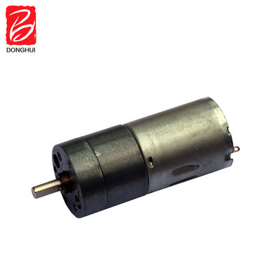 25mm 20 Rpm fırça Dc Gear Motor 6V 12V Düşük Hızlı Mikro Geared DC Motor