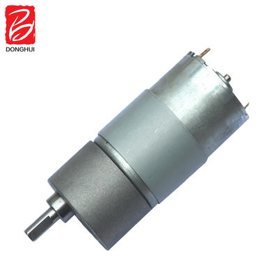 12V 24V 37mm fırça DC dişli motoru 555 Yüksek tork 45 55 65 75 rpm Düşük Hız