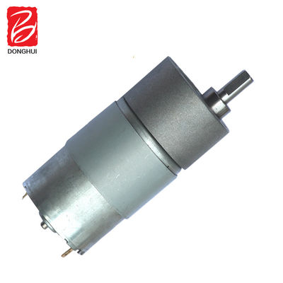12V 24V 37mm fırça DC dişli motoru 555 Yüksek tork 45 55 65 75 rpm Düşük Hız