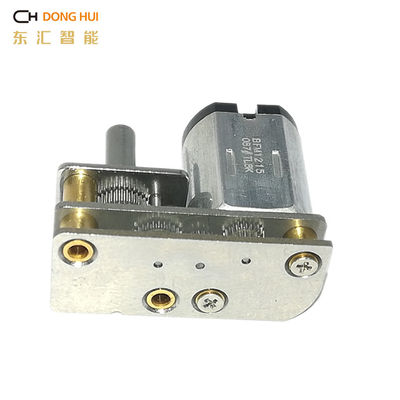 24 mm fırça DC dişli motor kule tekerleği ters eksantrik çıkış şaftı dişli kutusu motor N20