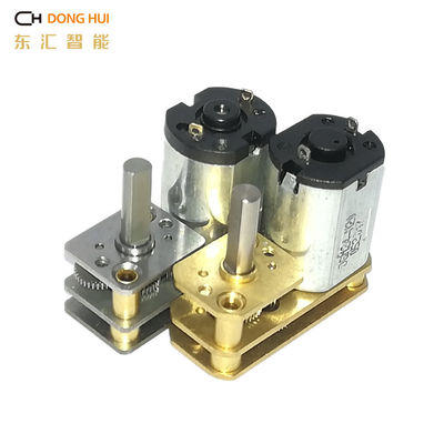 24 mm fırça DC dişli motor kule tekerleği ters eksantrik çıkış şaftı dişli kutusu motor N20