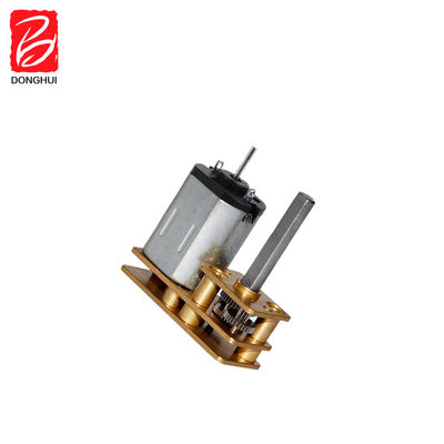 24 mm fırça DC dişli motor kule tekerleği ters eksantrik çıkış şaftı dişli kutusu motor N20