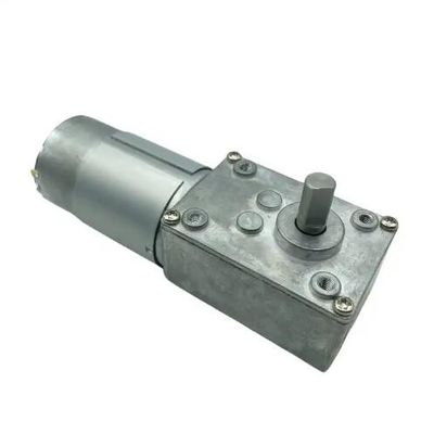 Yüksek tork fırça DC dişli motoru 12V 555 solucan dişli motoru 24V düşük hız