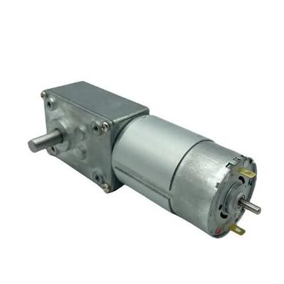 Yüksek tork fırça DC dişli motoru 12V 555 solucan dişli motoru 24V düşük hız