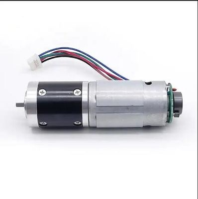 Yüksek torklu gezegen dişli motoru 28mm 12V elektrikli dişli kutusu kodlayıcıyla DC motor