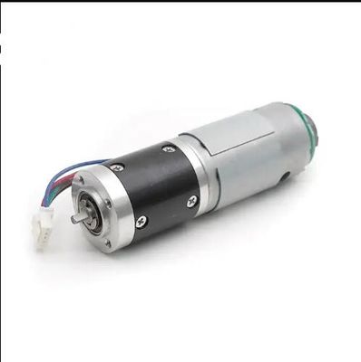 Yüksek torklu gezegen dişli motoru 28mm 12V elektrikli dişli kutusu kodlayıcıyla DC motor