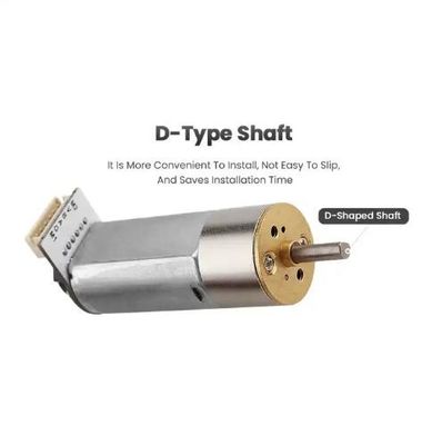 16mm fırça DC Dönüştürme Motoru 24V Kule Tekerleği Merkezi Çıkış Dönüştürme DC Hidrolik Motor
