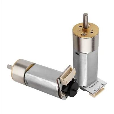 16mm fırça DC Dönüştürme Motoru 24V Kule Tekerleği Merkezi Çıkış Dönüştürme DC Hidrolik Motor