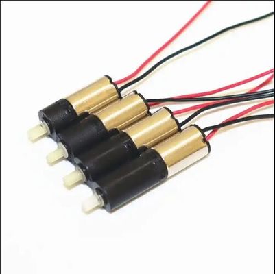 Otomatik Kamera için 6mm DC Plastik Delek Motor 3V Coreless Geared Motor
