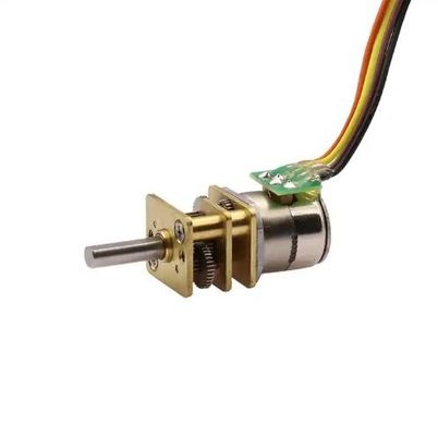 3V 5V 6V DC Micro Precision Stepper Motor fırça 10MM Düşük Gürültülü Küçük Stepper Motor