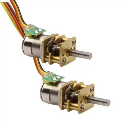 3V 5V 6V DC Micro Precision Stepper Motor fırça 10MM Düşük Gürültülü Küçük Stepper Motor