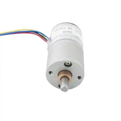 5V DC Micro Geared Stepper Motor 20mm 2 Faza 4 Kaynak Stepper Motor