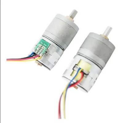 5V DC Micro Geared Stepper Motor 20mm 2 Faza 4 Kaynak Stepper Motor