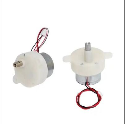 Özel 3 - 12v DC plastik dişli motoru 24.4mm çapı Mini DC dişli motoru 300