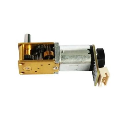 3V - 12V fırçalanmış mikro DC solucan dişli motoru 12mm Yüksek tork Düşük Hız N20