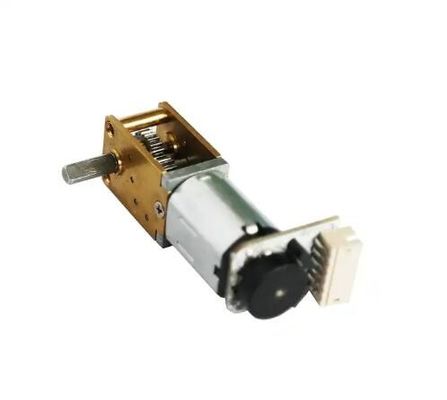3V - 12V fırçalanmış mikro DC solucan dişli motoru 12mm Yüksek tork Düşük Hız N20