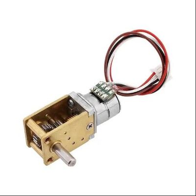 12 mm Sağ Köşeli DC Solucan Düğüm Motoru Kalıcı Mıknatıs fırçasız Stepper Motoru