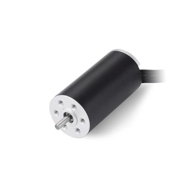 Yüksek Dönüştürme Torsi Coreless DC Motor Brushless 24V 30V 13000 RPM 25000 RPM 24mm