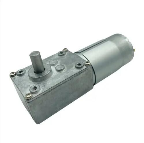 Yüksek tork fırça DC dişli motoru 12V 555 solucan dişli motoru 24V düşük hız