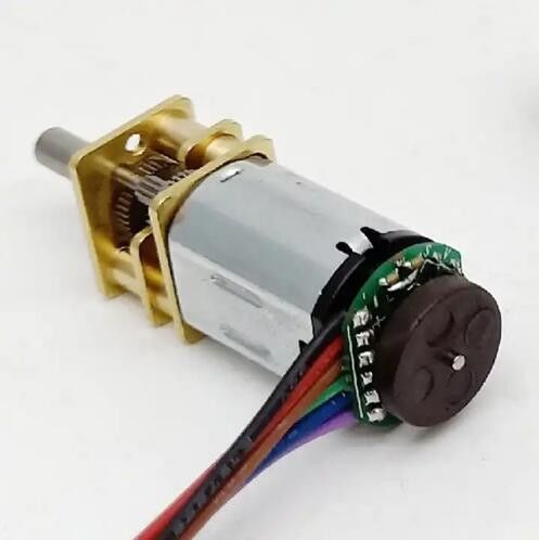 12mm DC Micro Gear Motor Pulse Houle Precision Encoder Küçük yavaşlama DC Motoru